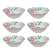 Tigela Conic de Ceramica Donna Bloom 500ml 6 Unidades - Biona 102488