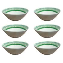 Tigela Conic de Ceramica Estampa Donna Campestre 500ml 6un - Biona 141471