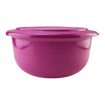 Tigela Cristal Alta Policabornato 2,1L Magenta