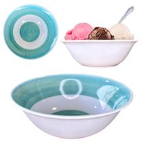 Tigela Cumbuca 450ml Bowl De Melamina C/ Estampa Verde Tigela Cumbuca 450ml Bowl De Melamina C/ Estampa Verde