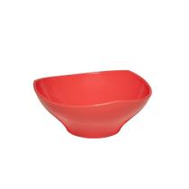 Tigela Cumbuca Bowl Flowers Sopeiro 1,5l Coral Em Polipropileno Linha Tendência Vem