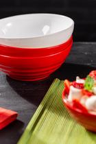 Tigela Cumbuca Bowl Oriental Redondo 500ml Azul Linha Tendência Profissional Premium VEM