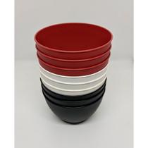 Tigela Cumbuca Bowl Plástico 400ml - Kit 20un Melhor Preço!