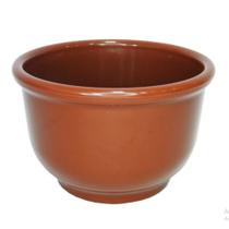 Tigela / Cumbuca De Plastico Redondo Marrom 750Ml