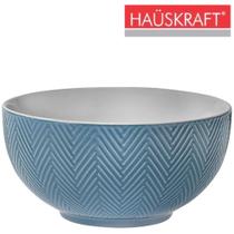 Tigela / Cumbuca De Porcelana Bowl Azul Frozen Hauskraft 540Ml