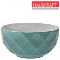 Tigela / cumbuca de porcelana bowl relevo verde zima hauskraft 540ml