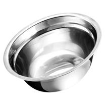 Tigela Cumbuca Inox Funda Redonda 400 Ml Para Porções Salada Tigela Cumbuca Inox Funda Redonda 400 Ml Para Porções Salada