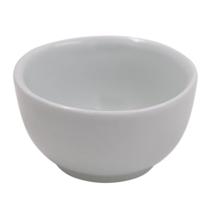 Tigela Cumbuca Porcelana Branca 500ml Sopas Caldos Feijoada Refratário Açaí Feijoada Feijão Amendoins Petiscos Cereais