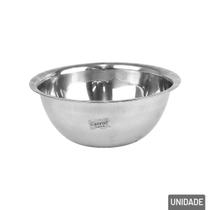 Tigela de Aço Inox 1500ml Bowl Prata - Tudo em Caixa