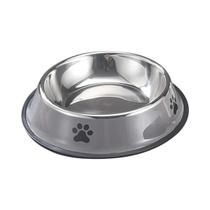 Tigela De Aço Inoxidável Para Animais De Estimação, Tigela Anti-Queda Para Ração De Gato E Cachorro,