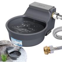 Tigela de água automática para cães Ficuswin montada na parede com capacidade de 2L