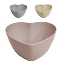 Tigela De Bambu Ecologico Coracao Bowl 530Ml