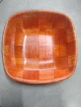 Tigela de Bambú Quadrada 25x6 cm Tigela de Bambú Quadrada 25x6 cm