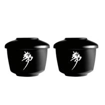 Tigela de Cerâmica com Tampa 230ml - 2 peças Tigela de Cerâmica com Tampa 230ml - 2 peças