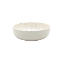 Tigela De Cerâmica Flat 16,5Cm 600ml Chuvisco Branca Oxford Tigela De Cerâmica Flat 16,5Cm 600ml Chuvisco Branca Oxford