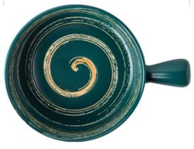 Tigela de Cerâmica para Assar - Design Nórdico com Alça - Ideal para Arroz e Outros Pratos