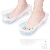 Tigela de imersão para pés Yokilly Toe Nail Soak Off Bowl, 2 unidades transparentes Tigela de imersão para pés Yokilly Toe Nail Soak Off Bowl, 2 unidades transparentes