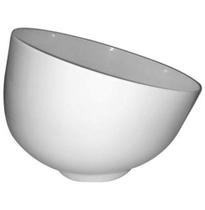 Tigela De Melamina Redonda Angular Branca Premium 20Cm De Ø - Rio chens util goods