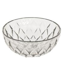 Tigela de Plástico para Sobremesa 310ml Cristal Glamour incolor Plasutil ref.15009