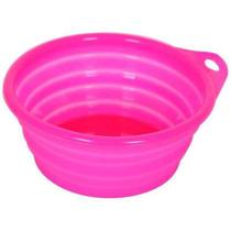 Tigela De Silicone 420 Ml - Rosa