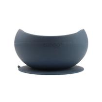Tigela de Silicone com Ventosa Azul para Bebê