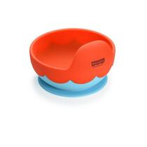 Tigela De Silicone Com Ventosa Yummy Azul Fisher Price