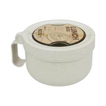 Tigela De Sopa De 850ml À Prova De Vazamentos Para Micro-ondas Com Tampa, Alça E Colher, Tigela De Tigela De Sopa De 850ml À Prova De Vazamentos Para Micro-ondas Com Tampa, Alça E Colher, Tigela De