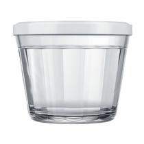 Tigela De Vidro Americano 600ml C/Tampa Nadir Tigela De Vidro Americano 600ml C/Tampa Nadir