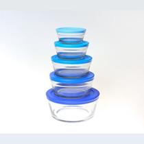 Tigela de vidro c/tp c/5pcs povi198 Tigela de vidro c/tp c/5pcs povi198