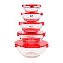 Tigela De Vidro Imperial Para Preparar E Armazenar Alimentos