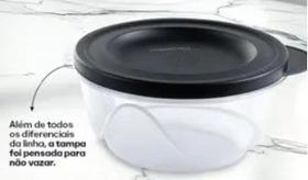 Tigela Design 450ml Black em Policarbonato Tupperware