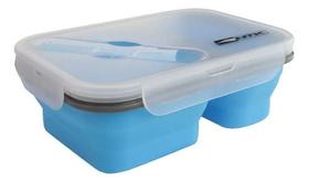 Tigela Dobrável Camping Mini Bento Com Divisória - Ntk Tigela Dobrável Camping Mini Bento Com Divisória - Ntk