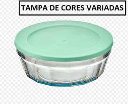 Tigela em vidro Laguna com Tampa em Plástico 1,5L - Vitazza