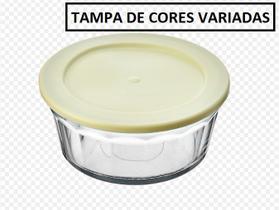 Tigela em vidro Laguna com Tampa em Plástico 750ml - Vitazza