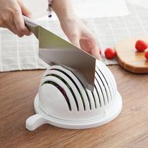Tigela Fatiadora De Salada Frutas E Legumes Prático Cutter Bowl - UNY GIFT
