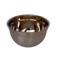 Tigela Funda Mixing Bowl Inox 22cm Cumbuca Saladeira Tigela Funda Mixing Bowl Inox 22cm Cumbuca Saladeira