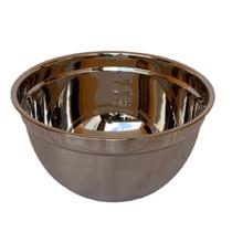 Tigela Funda Mixing Bowl Inox 28cm Cumbuca Saladeira Tigela Funda Mixing Bowl Inox 28cm Cumbuca Saladeira