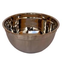 Tigela Funda Mixing Bowl Inox 30cm Cumbuca Saladeira Tigela Funda Mixing Bowl Inox 30cm Cumbuca Saladeira