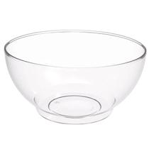 Tigela Grande Crippa Travessa Redonda 3,1L Transparente Servir Salada Sobremesa