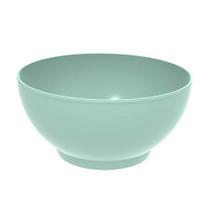 Tigela Grande Crippa Travessa Redonda 3,1L Verde Menta Servir Salada Sobremesa Pratos Quentes
