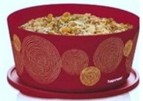 Tigela Ilúmina 4,3 litros Linha Fios de Ouro Tupperware