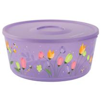 Tigela Ilumina Viva Tulipas 4,3L Lilás