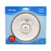 Tigela Infantil Leão Resistente Microondas Zoo - Clingo Tigela Infantil Leão Resistente Microondas Zoo - Clingo