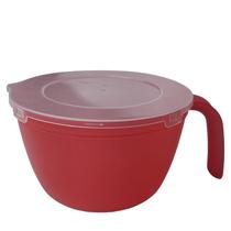 Tigela inovar multiuso com tampa 1,5l vermelho tr-03 Tigela inovar multiuso com tampa 1,5l vermelho tr-03