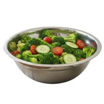 Tigela Inox 2,5L Prática Para Cozinha Preparo De Alimentos