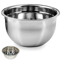 Tigela Inox Bowl Bacia Cumbuca Preparo Receita Servir Armazenar Casa Restaurante Resistente Versatil Multiuso Tigela Inox Bowl Bacia Cumbuca Preparo Receita Servir Armazenar Casa Restaurante Resistente Versatil Multiuso