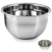 Tigela Inox Bowl Bacia Cumbuca Receita Preparo Cozinha Versatil Armazenamento Multiuso Casa Lanchonete Restaurante Tigela Inox Bowl Bacia Cumbuca Receita Preparo Cozinha Versatil Armazenamento Multiuso Casa Lanchonete Restaurante