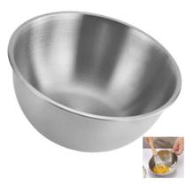 Tigela Inox Bowl Bacia Cumbuca Receita Preparo Multiuso Versatil Residencial Comercial Resistente Duravel Tigela Inox Bowl Bacia Cumbuca Receita Preparo Multiuso Versatil Residencial Comercial Resistente Duravel