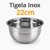 Tigela Inox Bowl Multiuso Cozinha Profissional e Doméstica Vários Tamanhos