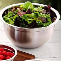 Tigela Inox Fue Confeitaria Salada Massa Talheres Recipiente Bacia Preparo Pote Armazena Mexer Bolo